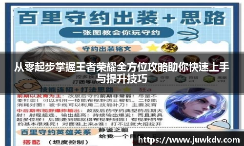 从零起步掌握王者荣耀全方位攻略助你快速上手与提升技巧
